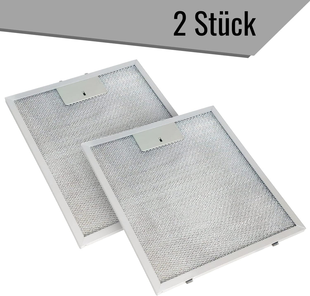 Metallfettfilter für Dunstabzugshauben, 320x260mm, Fettfilter mit Metallgitter für Küchenabzugshaube