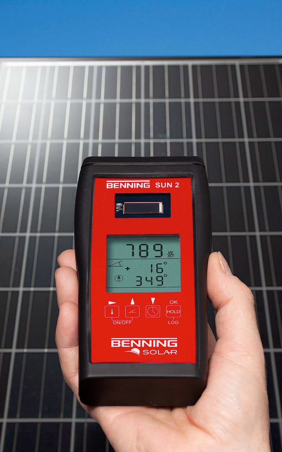 Benning SUN 2 Gerät zur Messung von Temperatur und Strahlung,