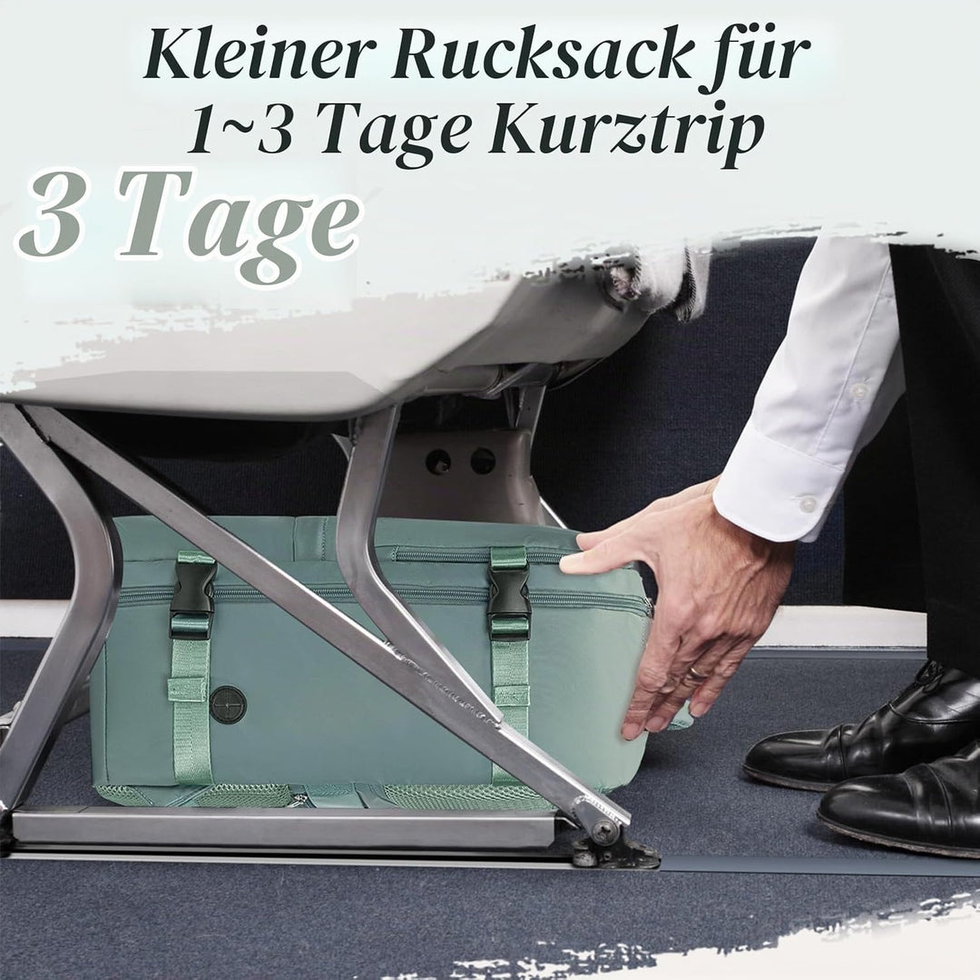VMIKIV für Ryanair Handgepäck 40x20x25 Rucksack Flugzeug,Reiserucksack Klein Handgepäck Tasche,Carry