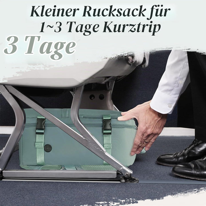 VMIKIV für Ryanair Handgepäck 40x20x25 Rucksack Flugzeug,Reiserucksack Klein Handgepäck Tasche,Carry