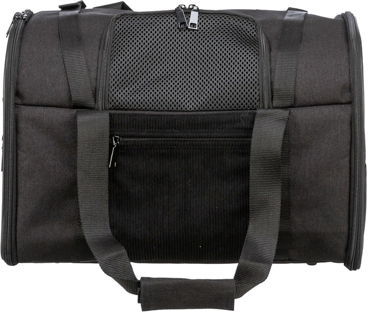 Trixie 2882 Rucksack Connor, 42 × 29 × 21 cm, schwarz/grau, schwarz/grau