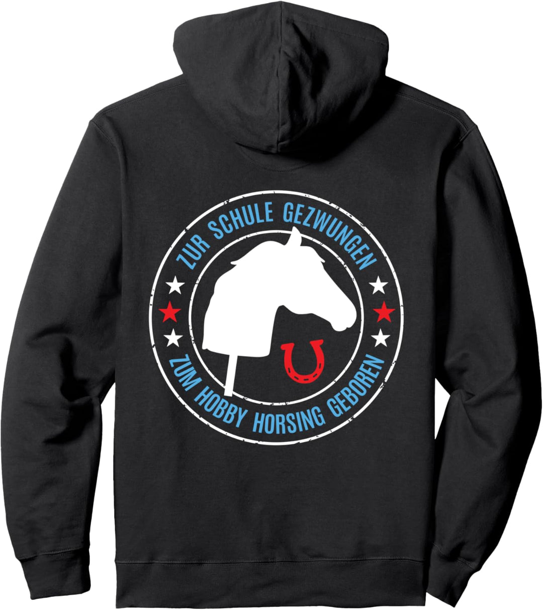 Hobby Horse Pferde Junge Reiten Dressur Hobbyhorse Horsing Pullover Hoodie