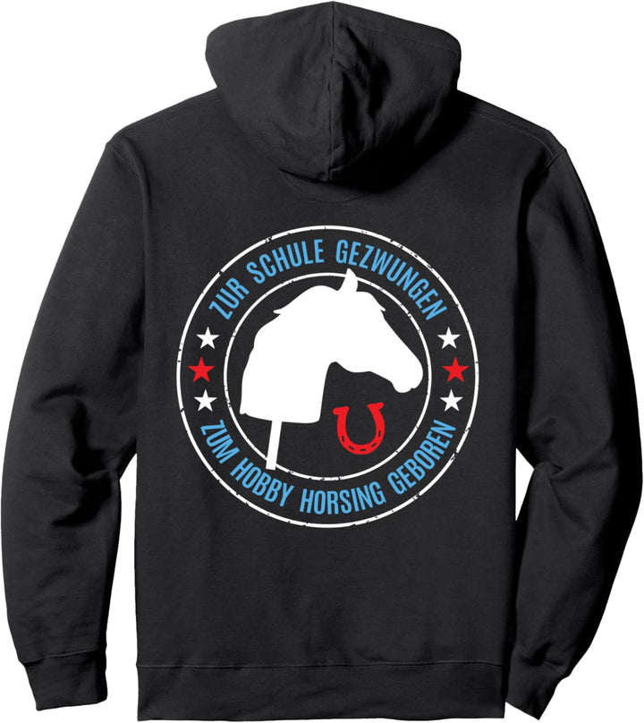Hobby Horse Pferde Junge Reiten Dressur Hobbyhorse Horsing Pullover Hoodie