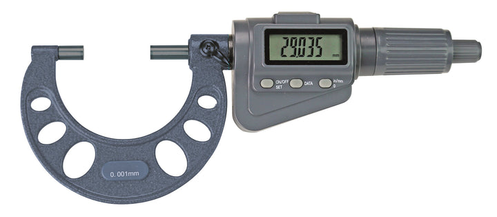 CNC QUALITÄT Digital Bügelmessschraube 65-100 mm - mit Friktionsratsche - Messweg 35 mm - DIN 863