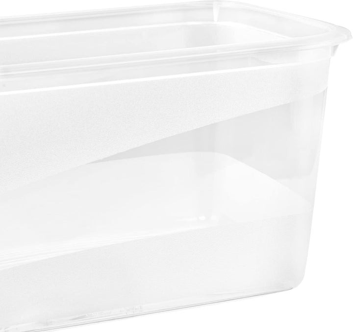 keeeper Tiefkühldosenset 2-teilig, Wiederbeschreibbarer Deckel, 2 x 2 l, 20,5 x 15,5 x 10,5 cm, Mia