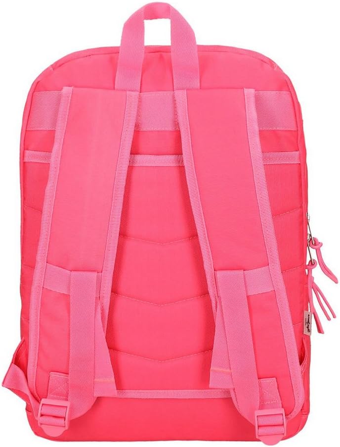 Pepe Jeans Cross Doppelfach-Rucksack Rosa 30,5x44x15 cms Polyester 20.13L Rucksack 44 Fuchsia, Rucks
