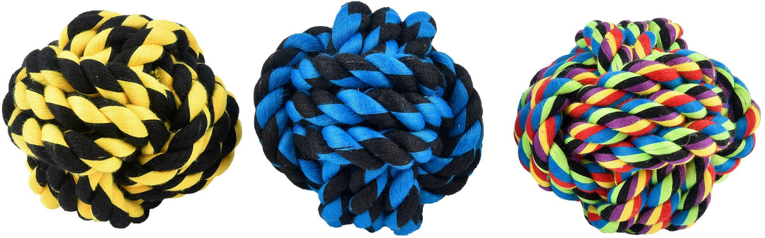 Von Multipet Nüsse für Knoten Ball Hundespielzeug medium 4 Inches, 4 Inches