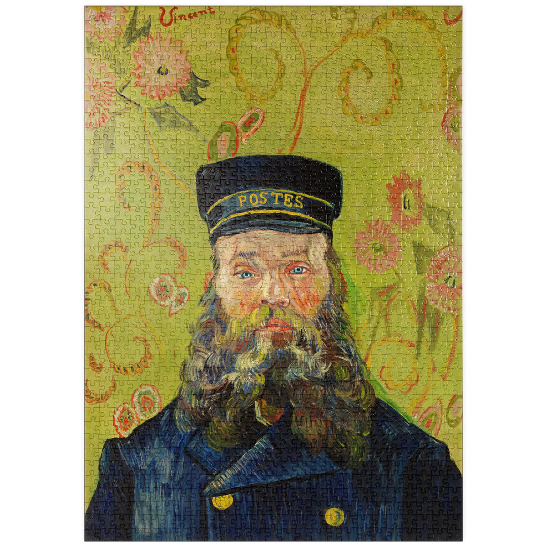 The Postman (Joseph Roulin) (1888) by Vincent Van Gogh - Premium 1000 Teile Puzzle - MyPuzzle Sonder