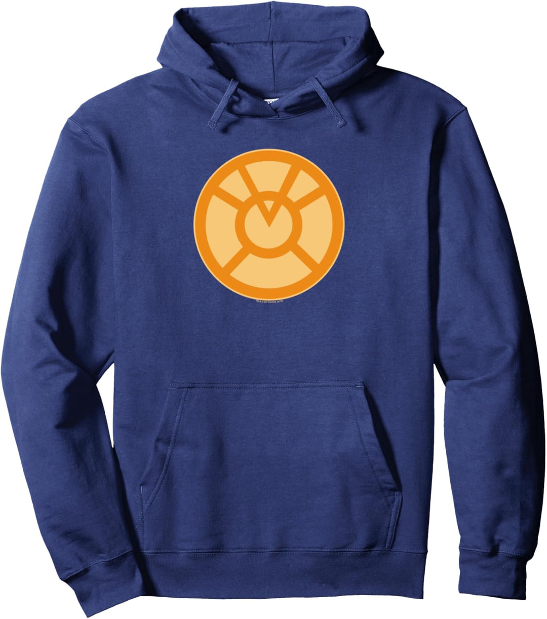 Green Lantern Orange Symbol Pullover Hoodie