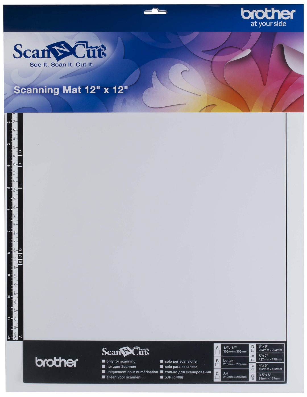 Brother CAMATS12 Scan-N-Cut Scan-Matte weiss