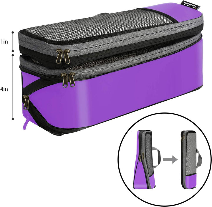 Eono Komprimierbaren Packwürfeln zur Organisation Ihres Reisegepäcks, Compression Packing Cube, Pack