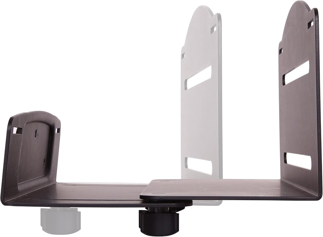StarTech CPU Halterung, Wandhalterung, Tiefe 12-21cm, Metall (CPUWALLMNT) | Verstellbar, PC Wandhalt