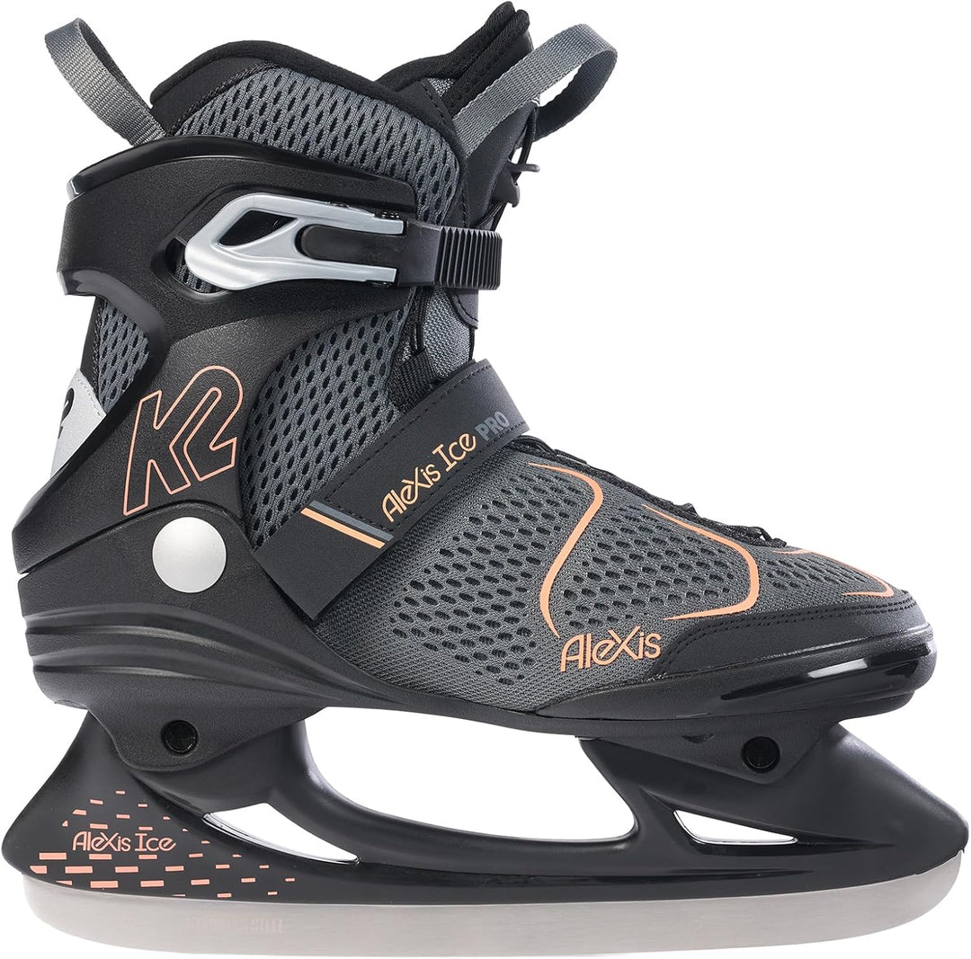K2 Damen Schlittschuhe Alexis Ice Pro - schwarz-pink - 2550104.1.1 EU: 39 (UK: 5.5 / cm: 25 black -