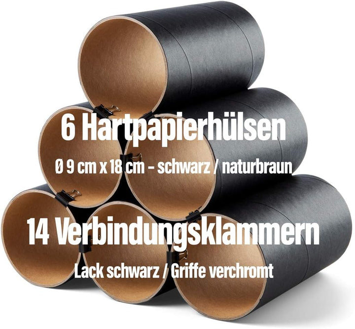 Weinheim - Flaschenregal - Weinregal aus Hartpapier - Basisversion für bis zu 11 Flaschen - erweiter