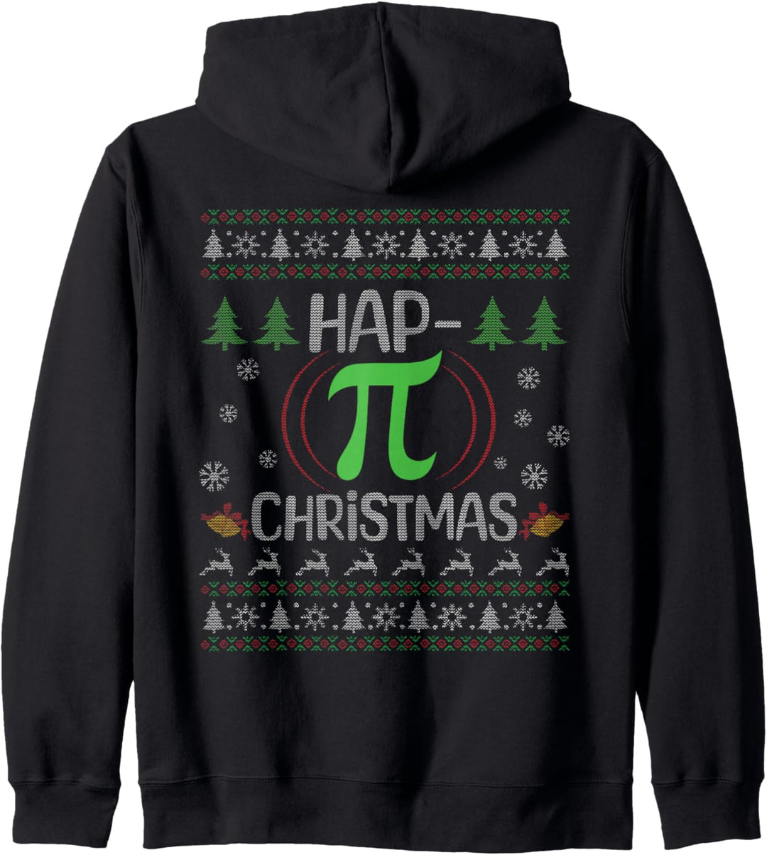Pi Day Mathematik Mathematik Lustige Weihnachten Weihnachtsmann Hässliche Weihnachten Kapuzenjacke
