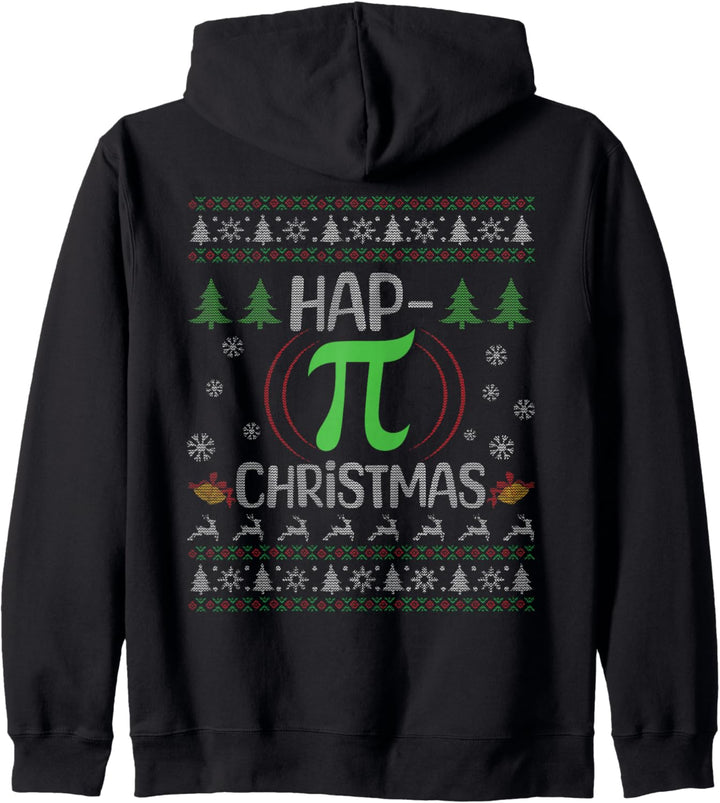 Pi Day Mathematik Mathematik Lustige Weihnachten Weihnachtsmann Hässliche Weihnachten Kapuzenjacke