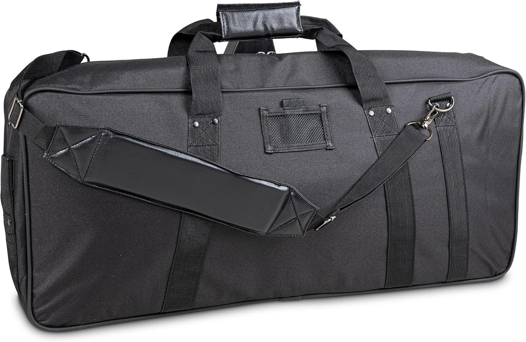 Keyboard Gig-Bag Premium, 75 x 31 x 9 cm, mit Notentasche, schwarz, reiss- und wasserfest 102 x 40 x