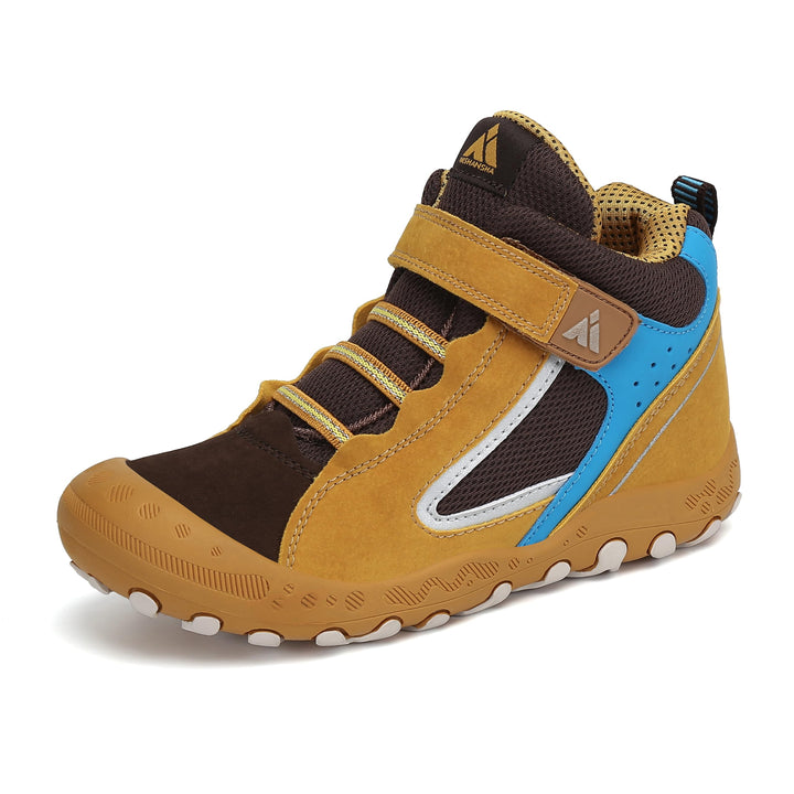 Mishansha Kinder Wanderschuhe Trekking Wanderstiefel Outdoor Trekkingschuhe 25 EU Gelb, 25 EU Gelb
