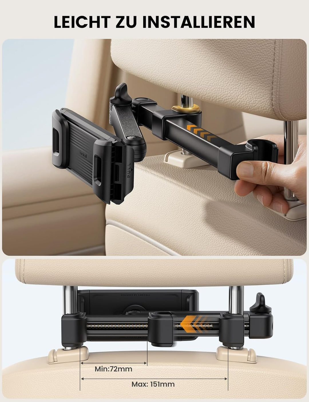 Lamicall Tablet Halterung Auto Tablethalterungen