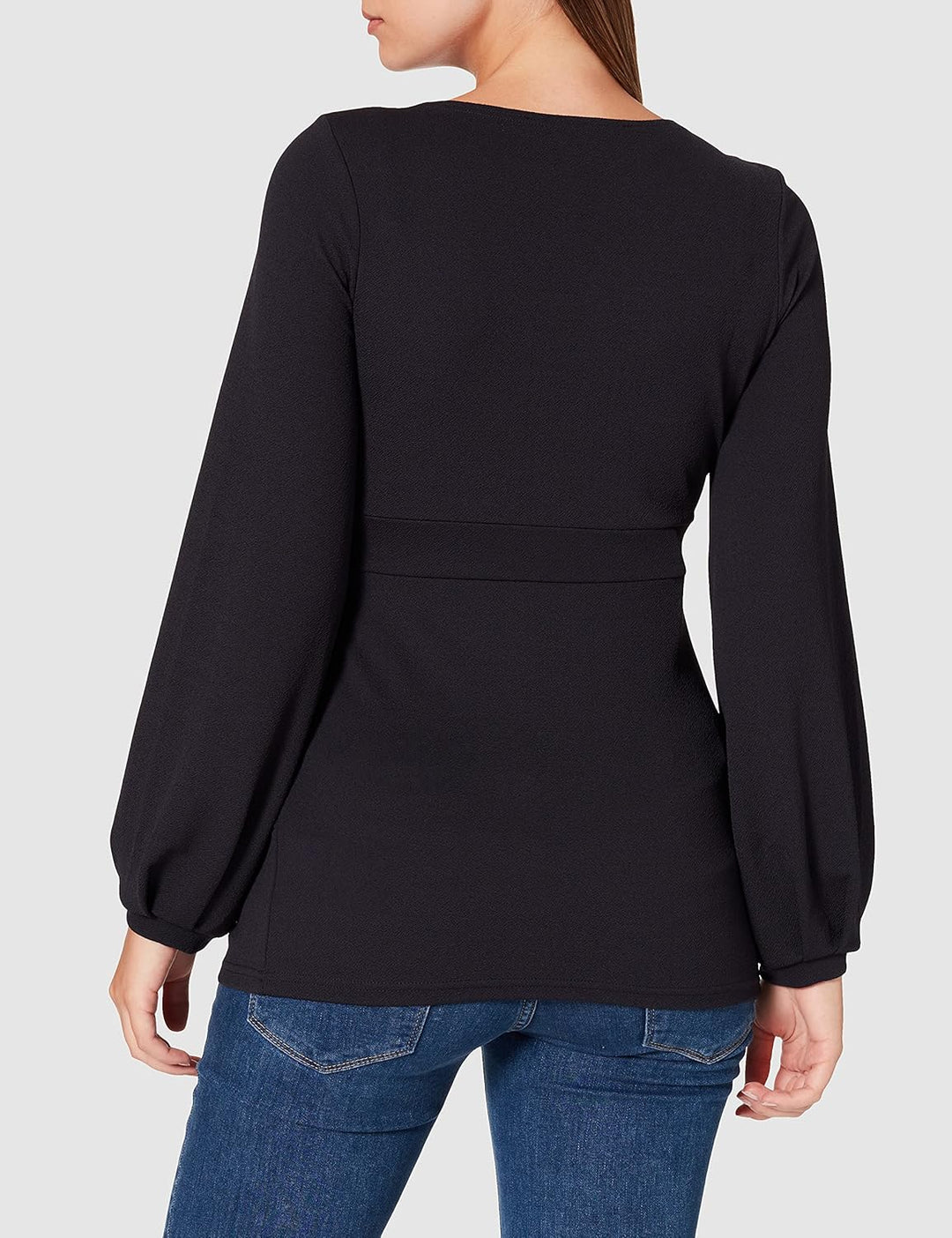 Noppies Studio Damen Top Nurs Ls Gibbon T-Shirt 34 Night Sky - P277, 34 Night Sky - P277