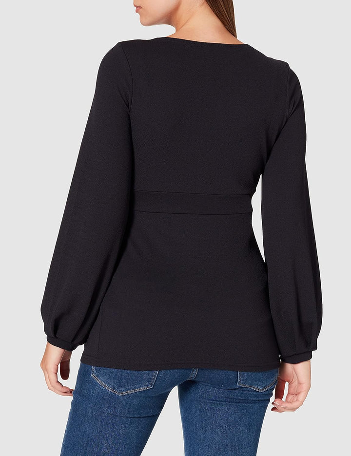 Noppies Studio Damen Top Nurs Ls Gibbon T-Shirt 34 Night Sky - P277, 34 Night Sky - P277