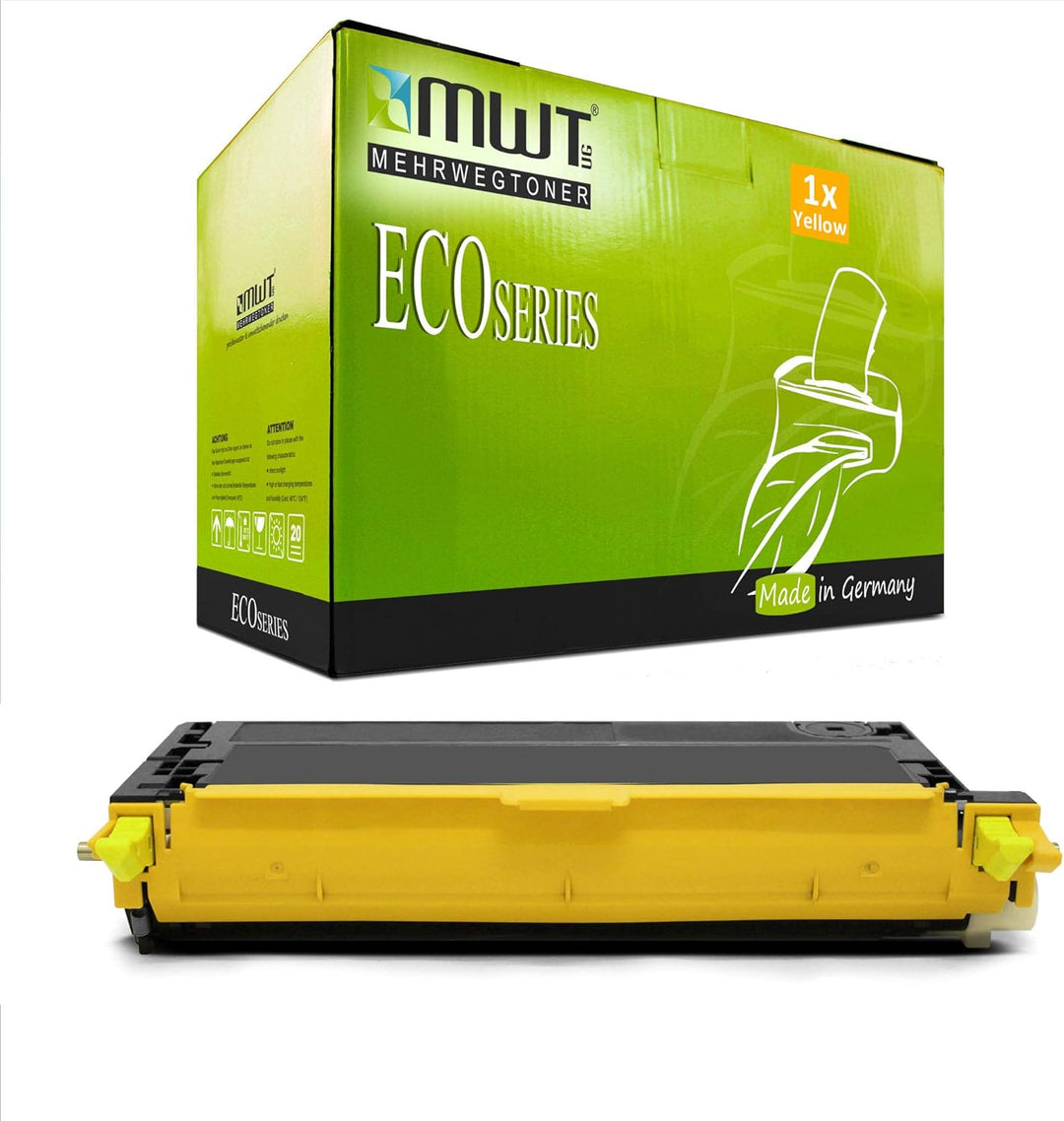 1x Kraft Office Supplies Toner kompatibel für Dell 3110 3115 cn ersetzt 593-10173 NF556 Gelb Yellow