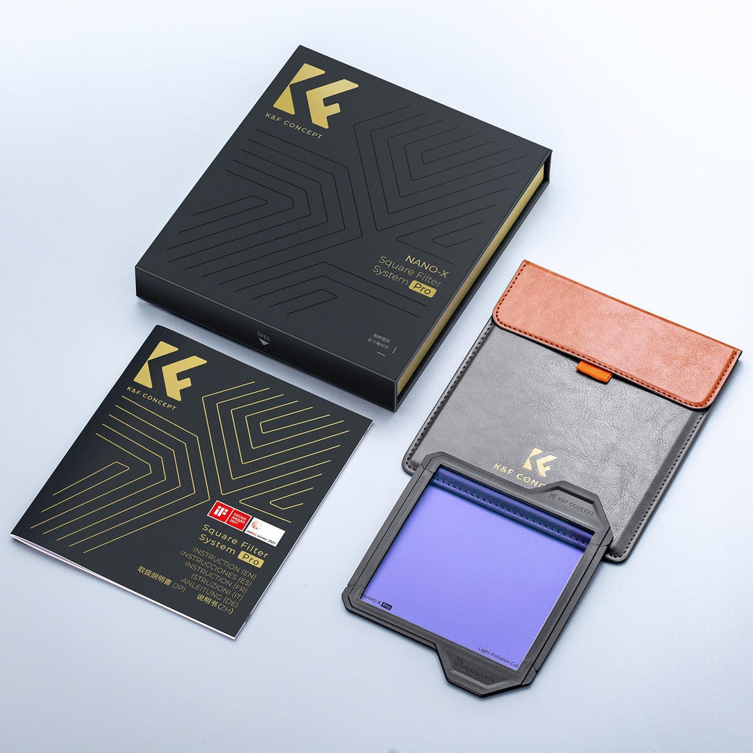 K&amp;F Concept Nano X-PRO Natural Night Filter Astroklar Nachtlicht Light Pollution Filter 100mm Rechte