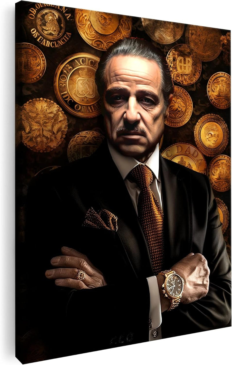 Artmazing | The Godfather Bild | Poster & Kunstdrucke | Bild Der Pate | Bild Hochformat | S Art Bild