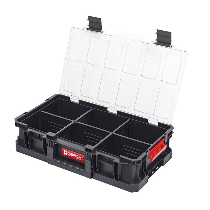 Qbrick System TWO Organizer Plus Flex Robust Werkzeugkästen Satz (1 x Organizer), 1 x Organizer
