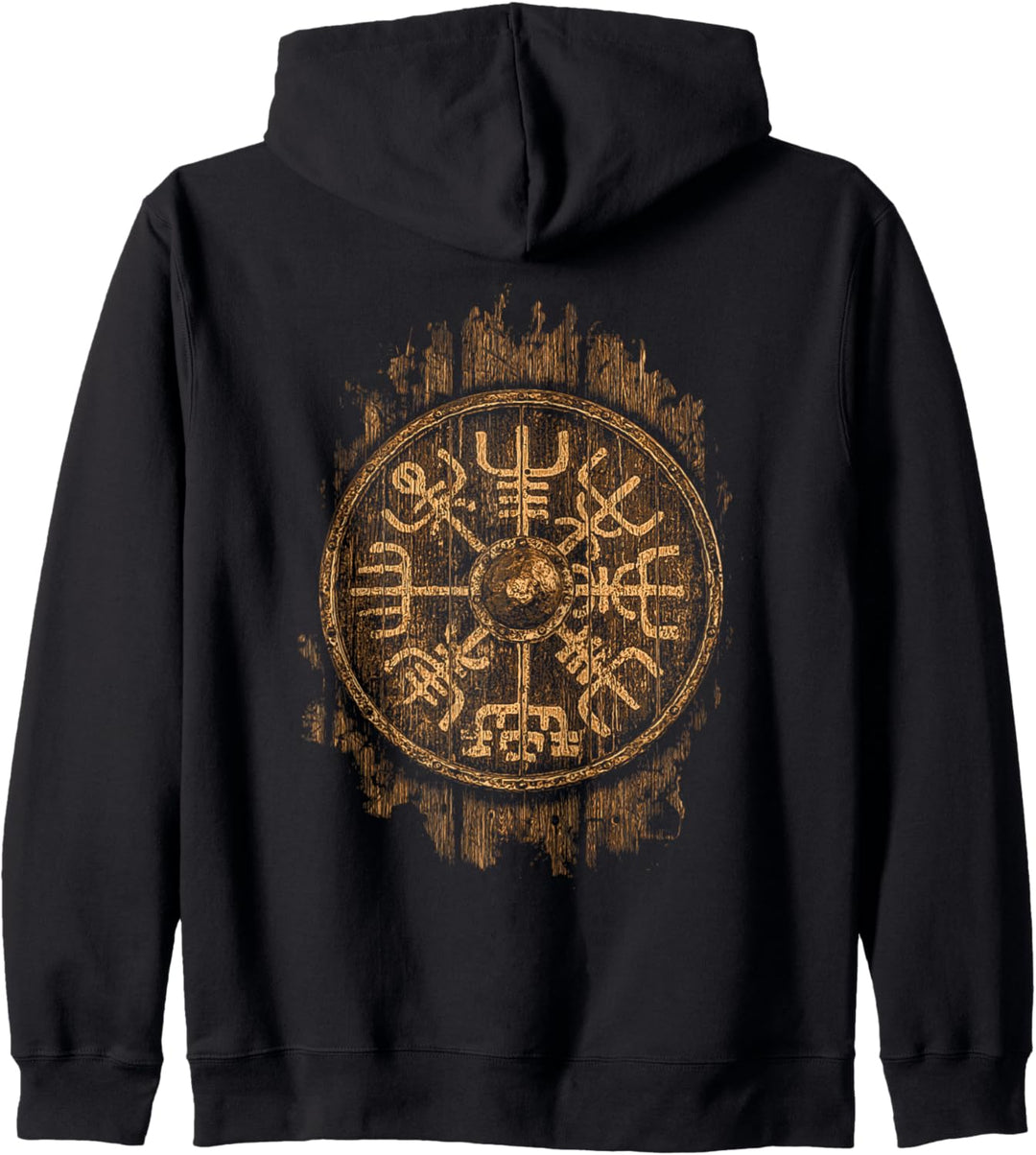 Wikinger Vegvisir Nordische Mythologie Kampf Krieger Kapuzenjacke