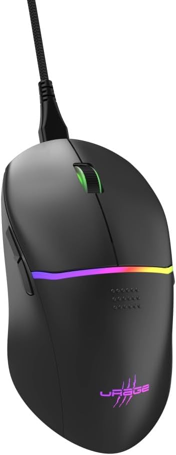 Hama uRage Gaming-Maus Reaper 330" (USB Wired, 9 programmierbare Tasten, Pixart PMW3333 Sensor bis 8