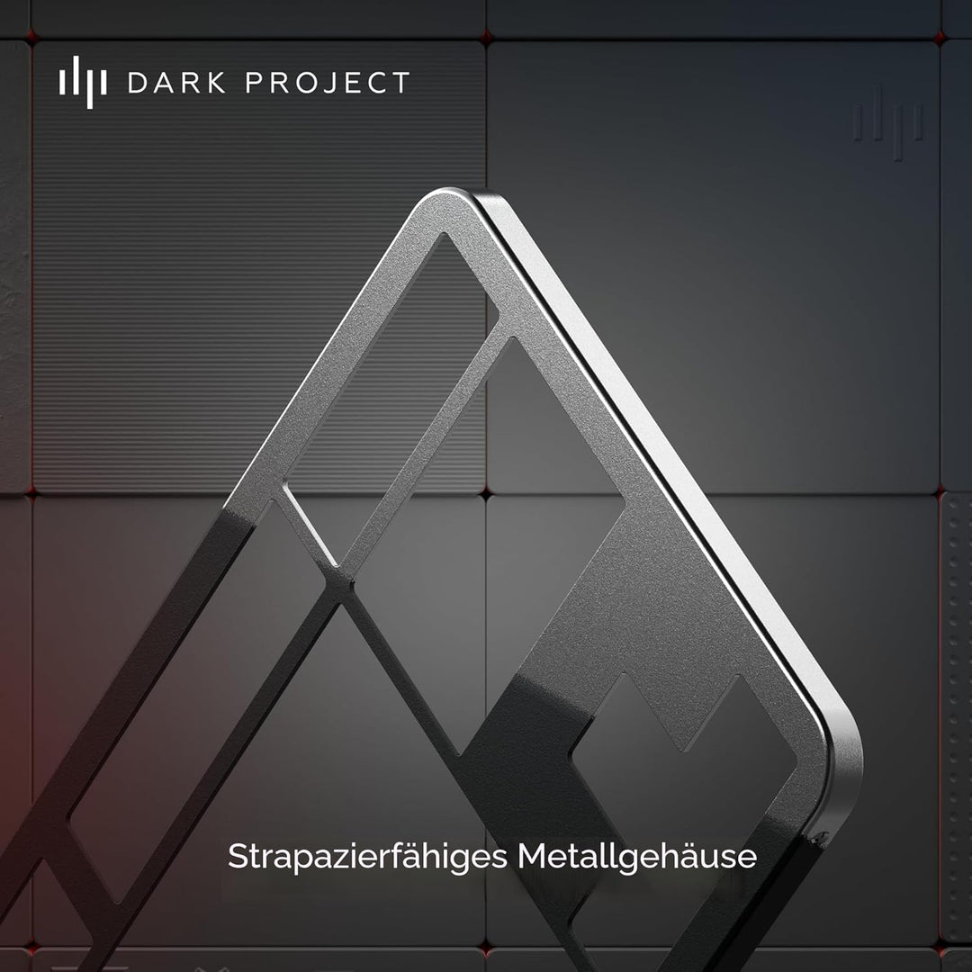 Dark Project Mechanische Gaming-Tastatur | ANSI ENG | Hot-Swap | G3MS Zircon Speed-geschmierte Schal