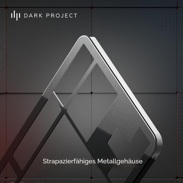 Dark Project Mechanische Gaming-Tastatur | ANSI ENG | Hot-Swap | G3MS Zircon Speed-geschmierte Schal