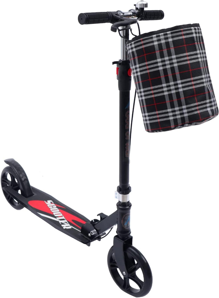 Faltbarer Roller für Erwachsene und Kinder, komfortabler Roller bis zu 150 kg, höhenverstellbarer Tr