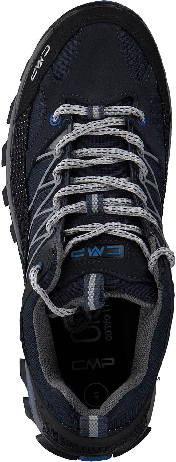 CMP Herren Rigel Low Shoe Wp Trekking-& Wanderhalbschuhe 39 EU Blau Zementgrau B Blue Cemento, 39 EU