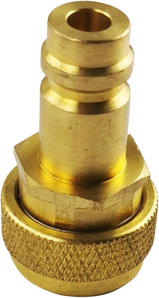 Quick Adapter Einstellbarer High- und Low-Side-Anschluss R134a Quick Coupler-Anschluss an R1234yf ，