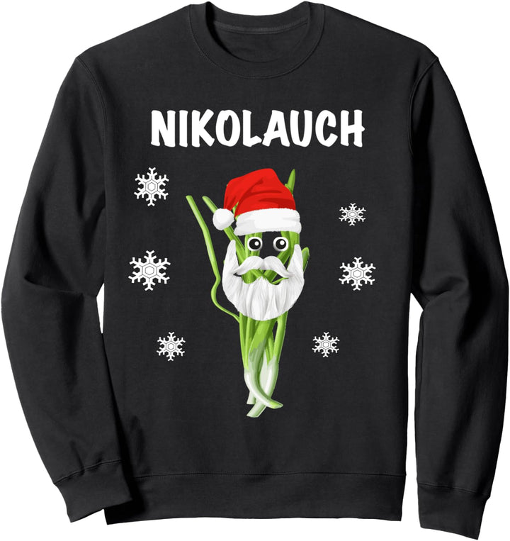 Nikolauch lustiges Weihnachten Sweatshirt
