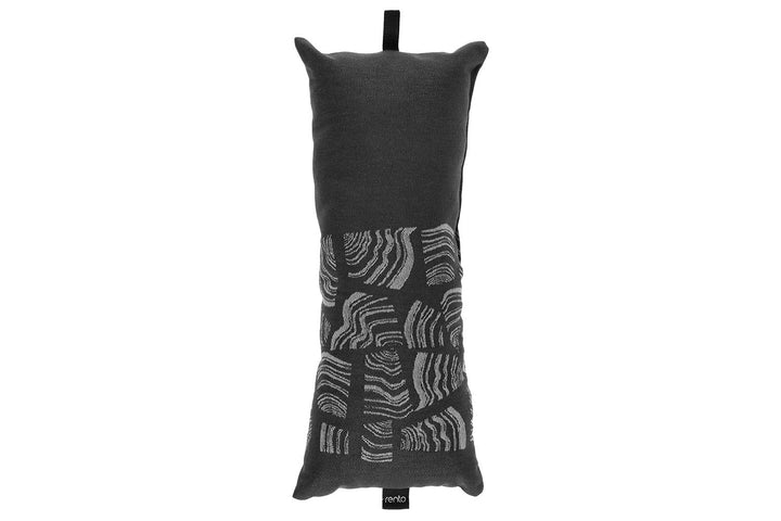 Rento Pino Sauna Pillow Black 50x22 cm
