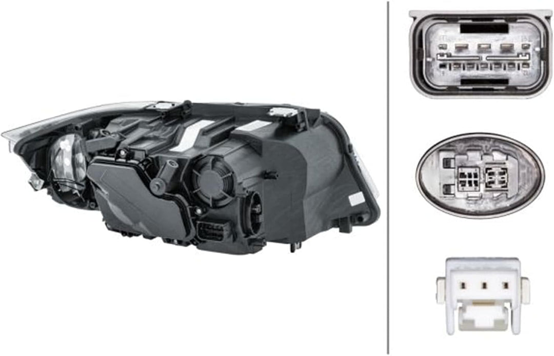 HELLA 1EL 354 691-011 Bi-Xenon/LED-Hauptscheinwerfer - links - für u.a. BMW 3 (E90), Links