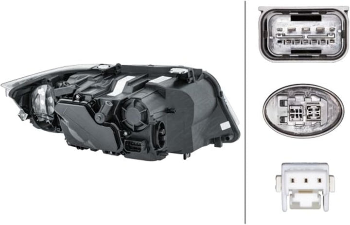 HELLA 1EL 354 691-011 Bi-Xenon/LED-Hauptscheinwerfer - links - für u.a. BMW 3 (E90), Links