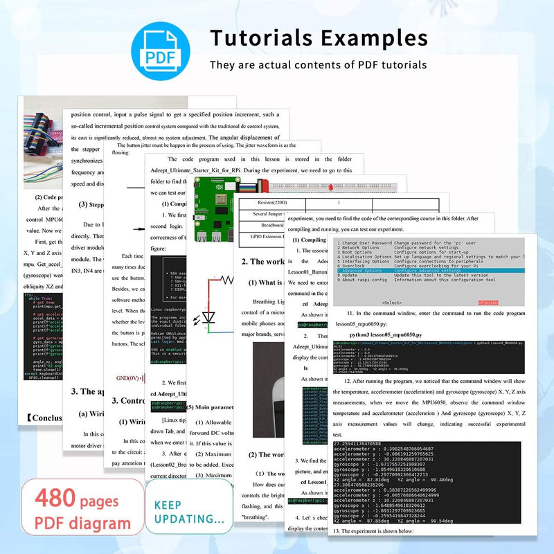 Adeept Ultimate Starter Kit für Raspberry Pi