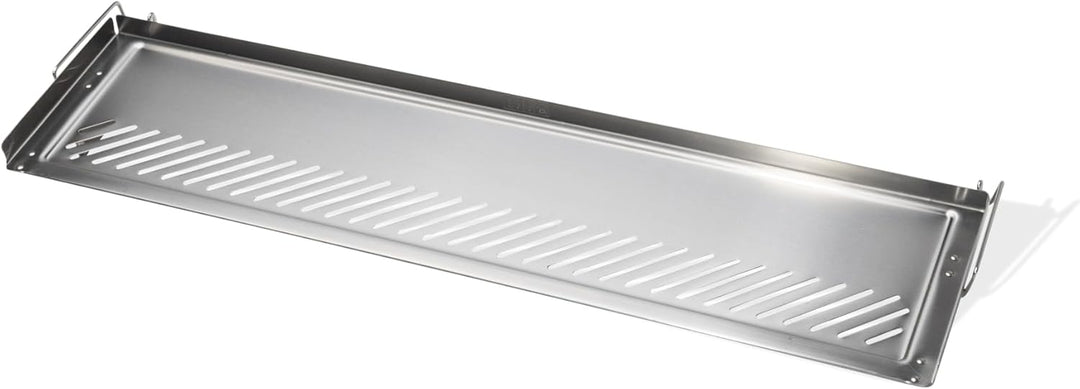 Weber Warmhalterost mit Zwei Ebenen/Für die Slate 76 cm Plancha, Edelstahlzubehör mit erhöhten Rände