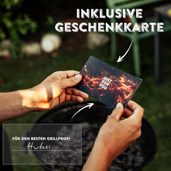 KOTÁNYI Grill Gewürze Geschenkset - 6er Träger - Geschenke für Männer - Grillzubehör & Gewürz Set fü