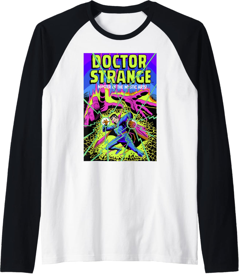 Marvel Doctor Strange Mystic Arts Neon Raglan