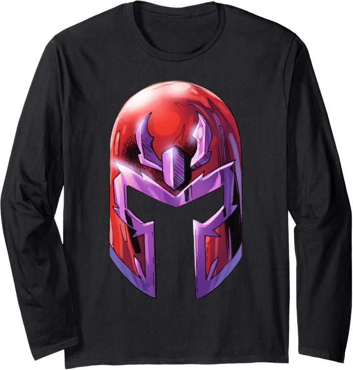 Marvel X-Men Magneto Super Epic Big Helmet Langarmshirt