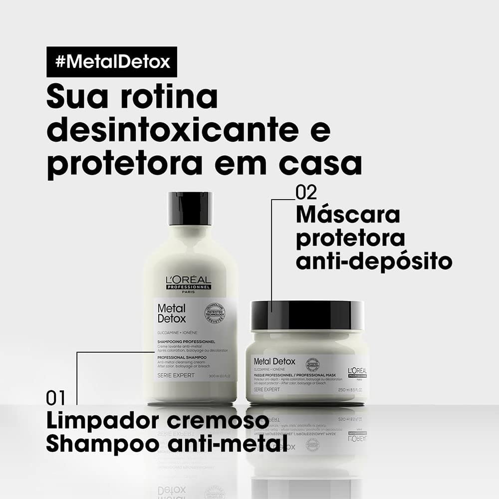 L'Oréal Serie Expert Metal Detox Mask 500ml 500 ml (1er Pack), 500 ml (1er Pack)