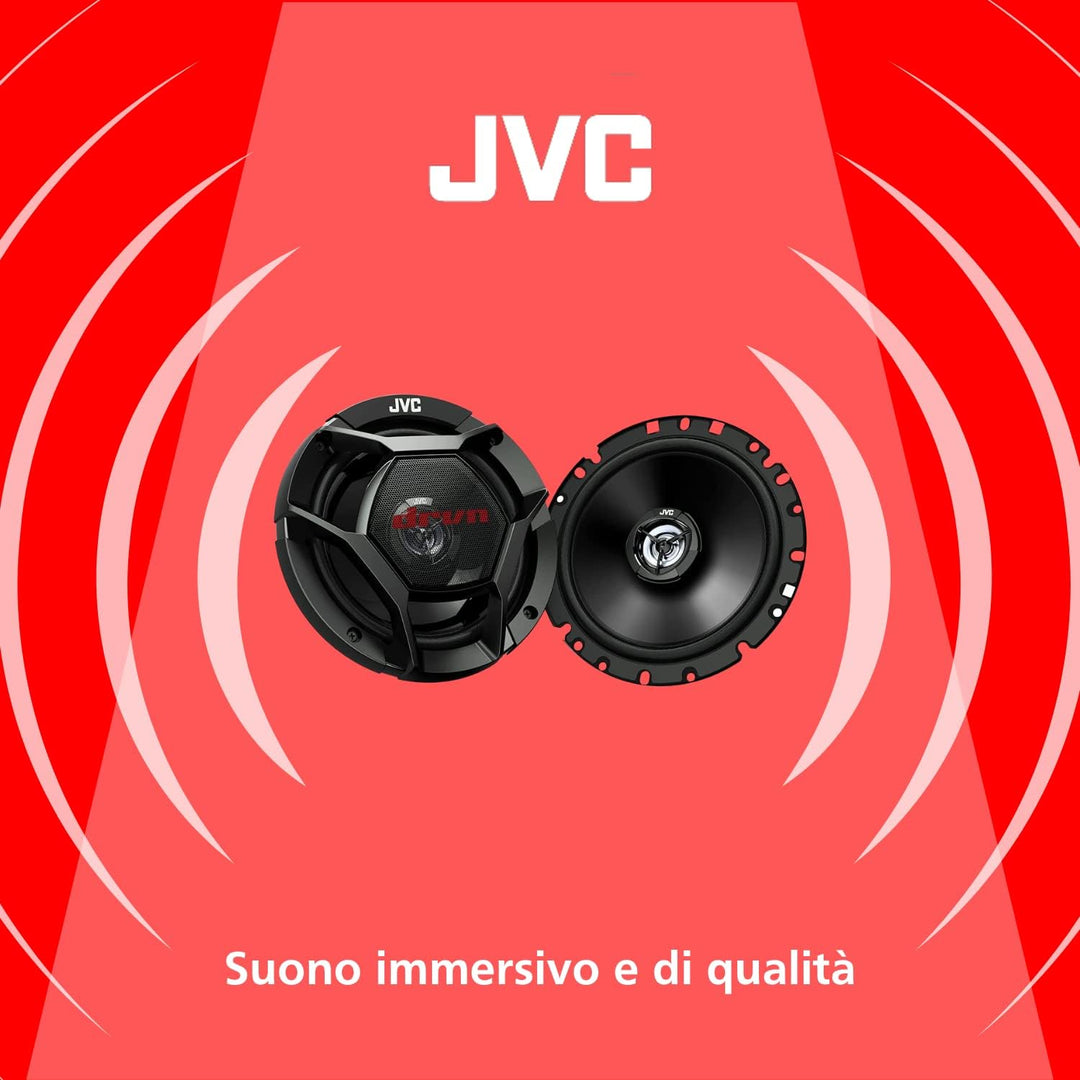 JVC CS-DR1720 2-Wege Einbau-Lautsprecher 300W Inhalt: 1 Paar Einheitsgrösse, Einheitsgrösse