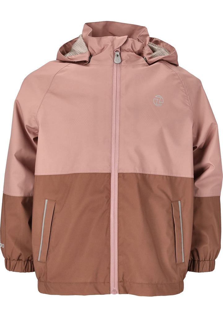 ZIGZAG Kinder Outdoor-Jacke Dallas 128 4228 Woodrose, 128 4228 Woodrose