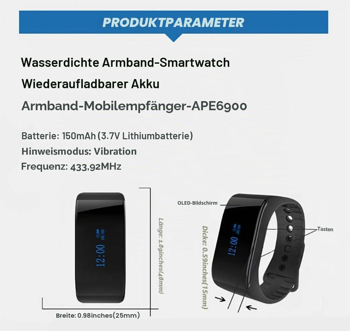 SINGCALL Rufsystem von Vergnügen und Entspannung,Wasserdicht Rufsystem für Restaurant/Hotel/Fitnessc