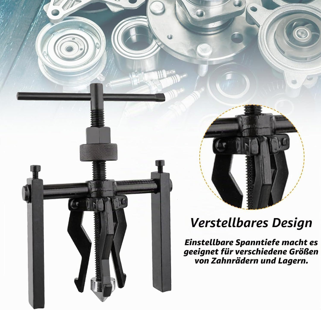 3-Backen Innenlager-Abzieher Lager Abzieher Werkzeug Innenabzieher Für Motorrad Und Auto Aus Chrom-V